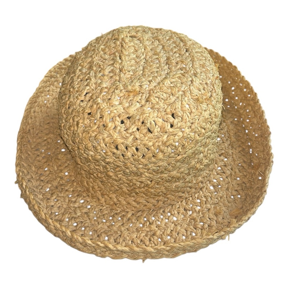 GAP Natural Woven Hat Absolutely Stunning! RARE Find - Picture 7 of 8